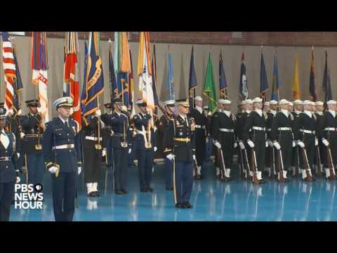 Watch full military farewell to President Obama