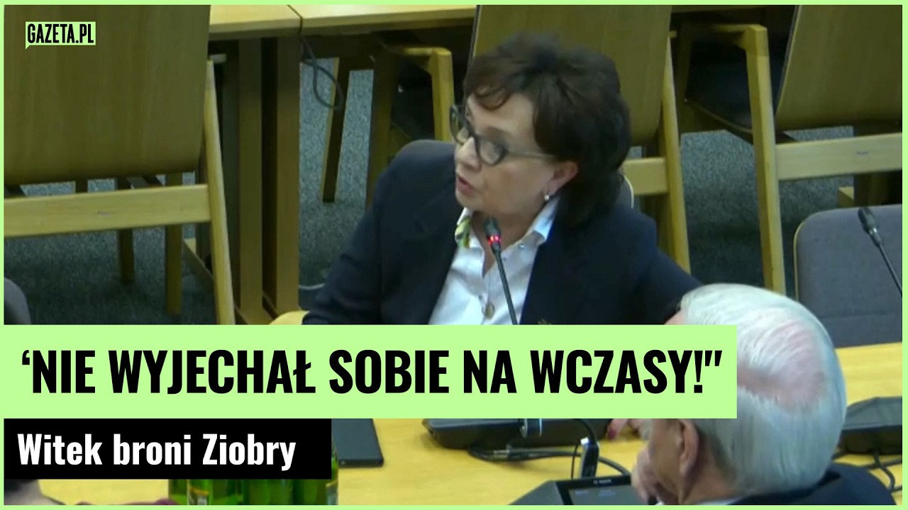 Witek broni Ziobry. "W XXI wieku  my mamy więźniów politycznych!"