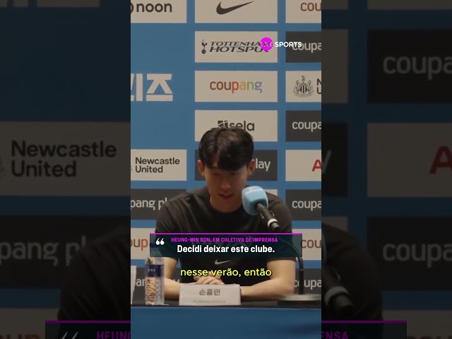 SON ANUNCIOU PARA O MUNDO DA BOLA QUE VAI DEIXAR O TOTTENHAM! 🥹 #shorts