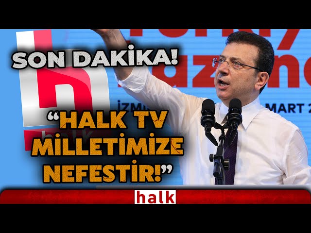 SON DAKİKA! Tutuklu İBB başkanı Ekrem İmamoğlu'ndan Halk TV'ye yapılan lisans iptali kıskacına tepki