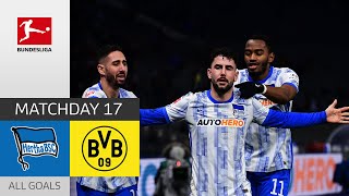 Hertha triumphs over BVB | Hertha Berlin — Borussia Dortmund 3-2 | All Goals | Bundesliga 2021/22