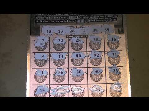 New $10 Wheel of Fortune California Lottery Scratcher 