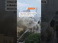 Miami firefighters battle massive apartment fire | REUTERS