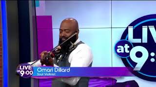 Performance: Soul Violinist Omari Dillard performs on Live at 9 (Part 2 of 3)