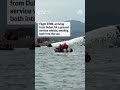 Two dead after cargo plane skids off Hong Kong runway