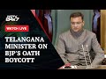 Telangana News | On AIMIM MLA Taking Oath As Interim Speaker, Telangana Minister Says... | NDTV 24*7