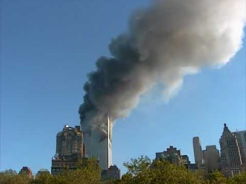 9/11: Neu aufgetauchtes Video zeigt bisher ungesehenen Winkel des zweiten Flugzeugs, das in den Südturm einschlug