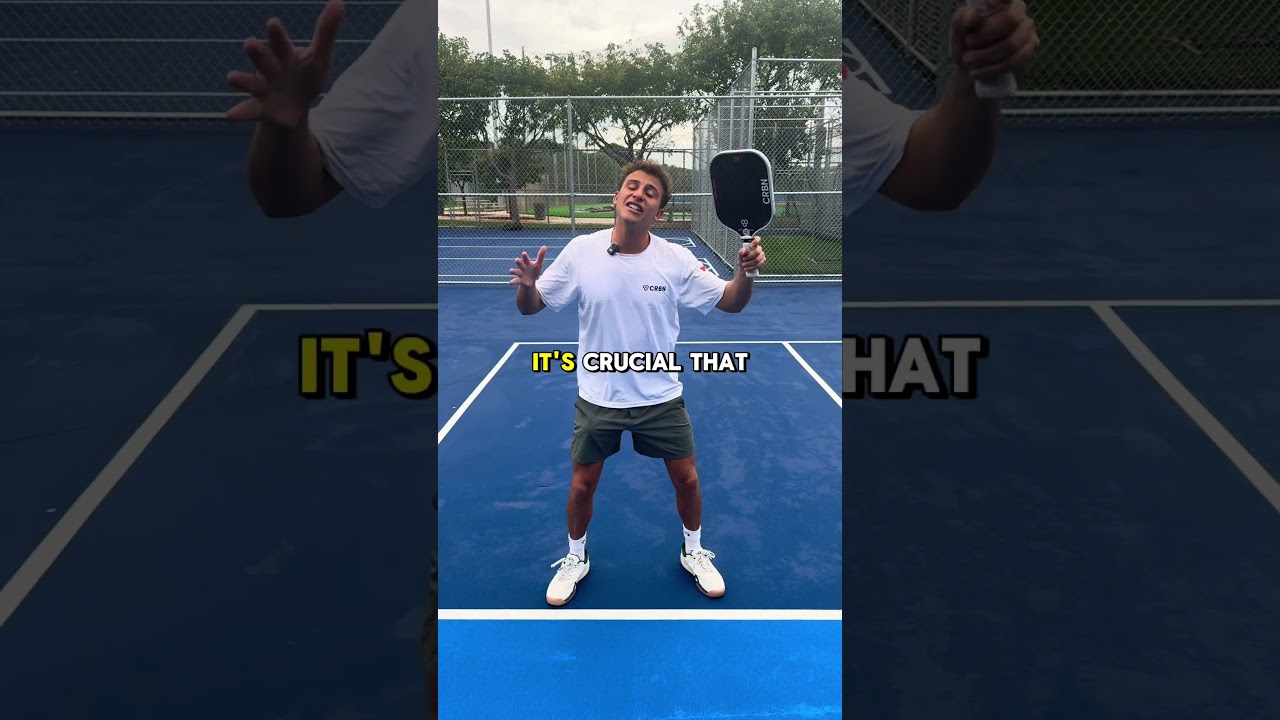 Learn the Forehand Putaway in under 60 seconds! #pickleball #pickleballtips