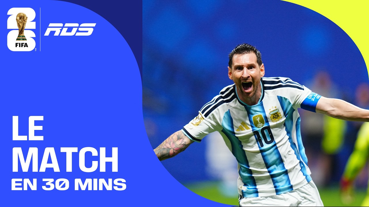 Argentine c. Égypte à la Coupe du Monde de la FIFA 2026™ en 30 minutes!
