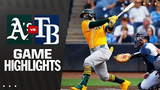 A's vs. Rays Game Highlights (6/30/25) | MLB Highlights