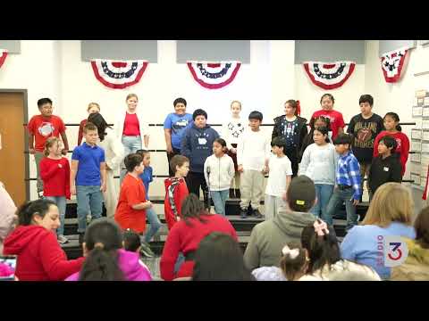 Mrs.  Marquardt's 4th Grade Class Performing The Nifty Fifty December 3, 2025