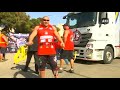 Watch: World's strongest men compete in truck pulling contest in Jordan