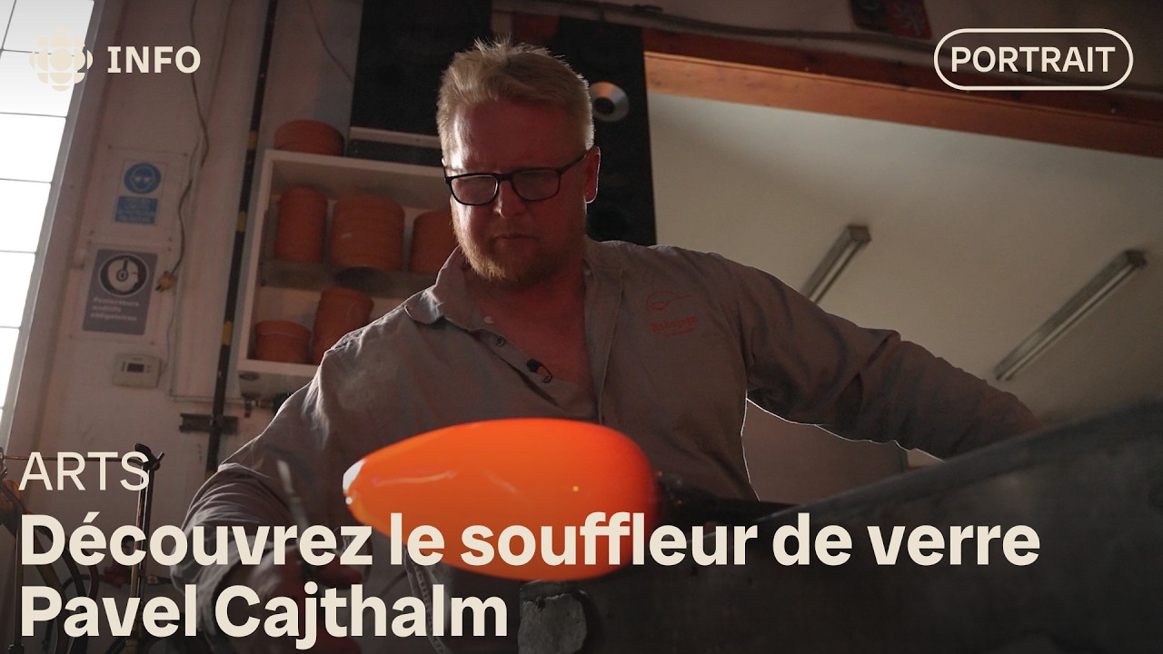 Découvrez le souffleur de verre Pavel Cajthalm