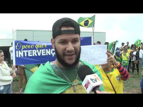 Vídeo: Manifestantes se reúnem às margens da BR-262 em Pará de Minas