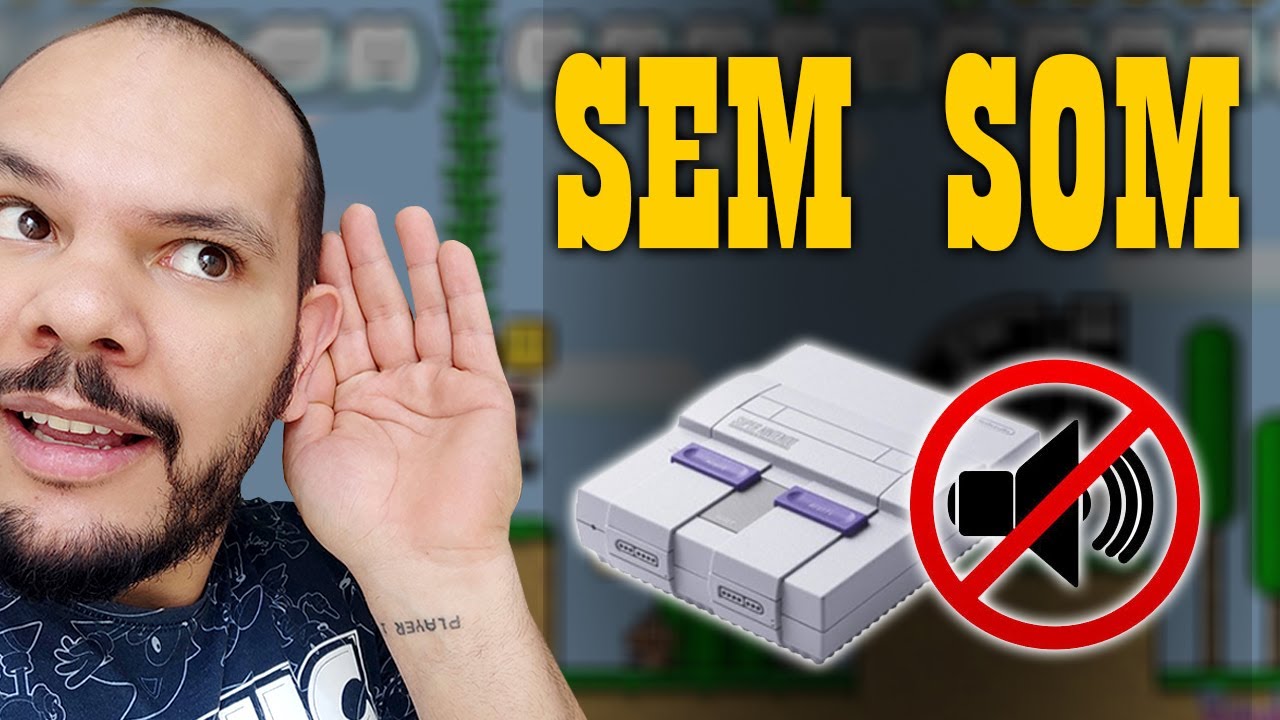 Super Nintendo Sem Som - Como Consertar