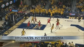 Arizona Men's Basketball completes Big 12 road sweep with 75-56 win over No. 21 West Virginia