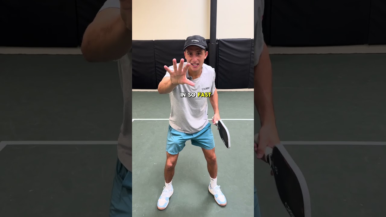 How to Hit Resets Like a PRO in 60 Seconds! #pickleball #pickleballtips