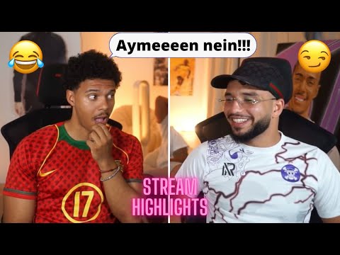 Best Of Aymen‘s Besuch bei Willy im Stream😏👀😂