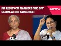 FM Nirmala Sitharaman Rebuts CM Mamata Banerjee s Mic Off Claims at NITI Aayog Meet: Not True..