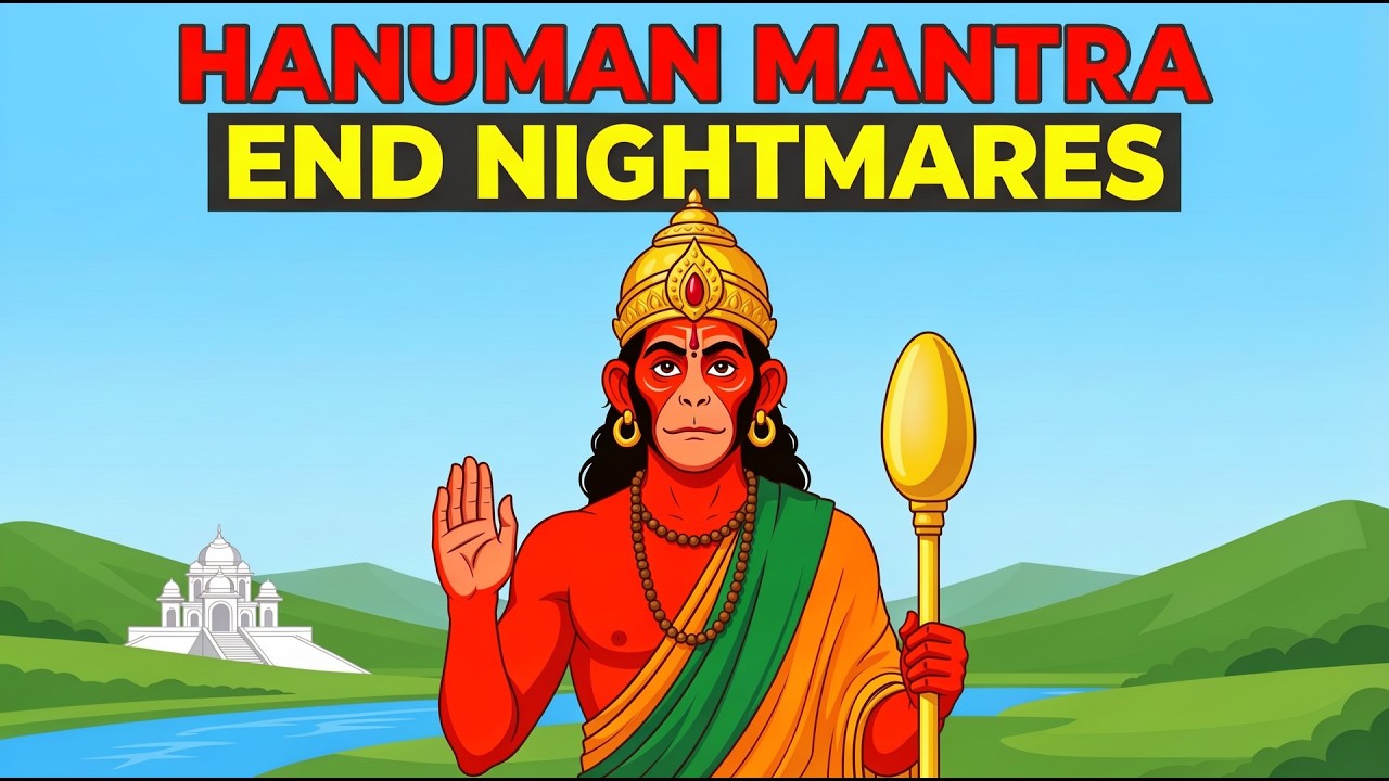 😰 WHY DO YOU WAKE UP AT 3 AM? 🚩 HANUMAN MANTRA WIPES OUT NIGHT TERROR & ANXIETY ⚡