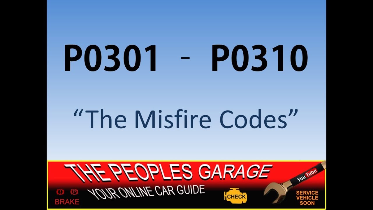 Ford taurus error code p0301 #9