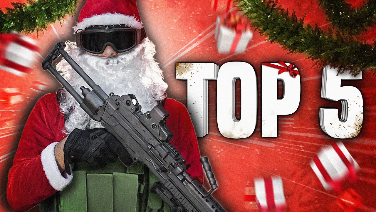 Top 5 Des Répliques d'Airsoft à mettre sous le Sapin [AIRSOFT FRANCAIS]