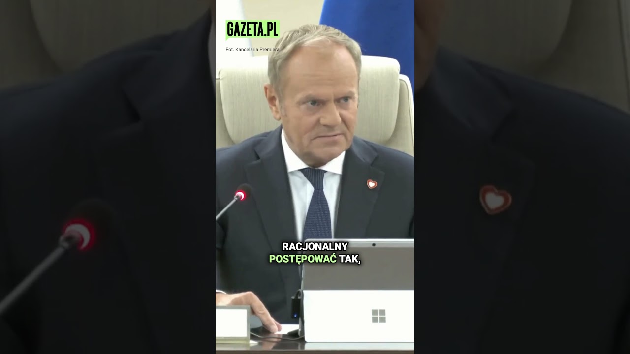 Tusk o słowach Dudy:  Bardzo niestosowne i po prostu głupie #shorts