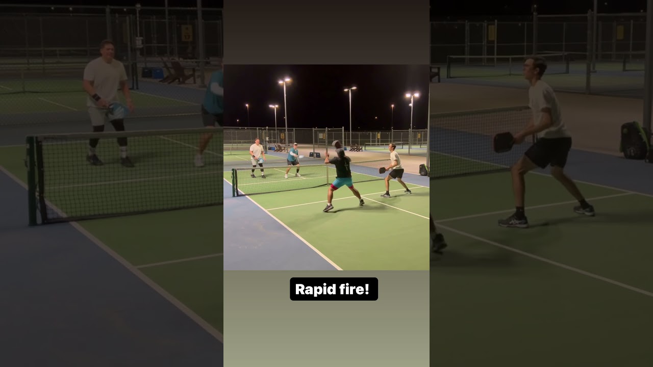 Rapid Fire #pickleball #shorts