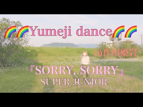 🌈Yumeji dance🌈SUPER JUNIOR 『SORRY, SORRY』編🙏✨in唐津の佐用姫岩の周り