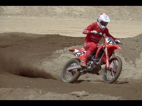 Chase Sextons First Day Testing the HRC Honda CRF450R - Fox Friday