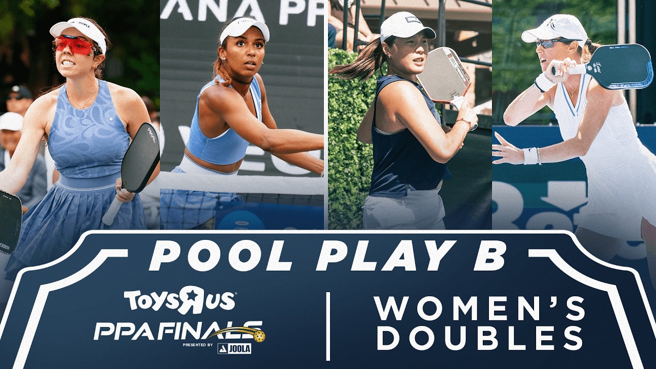 Johnson/Black v Wang/Christian at the Toys "R" Us PPA Finals