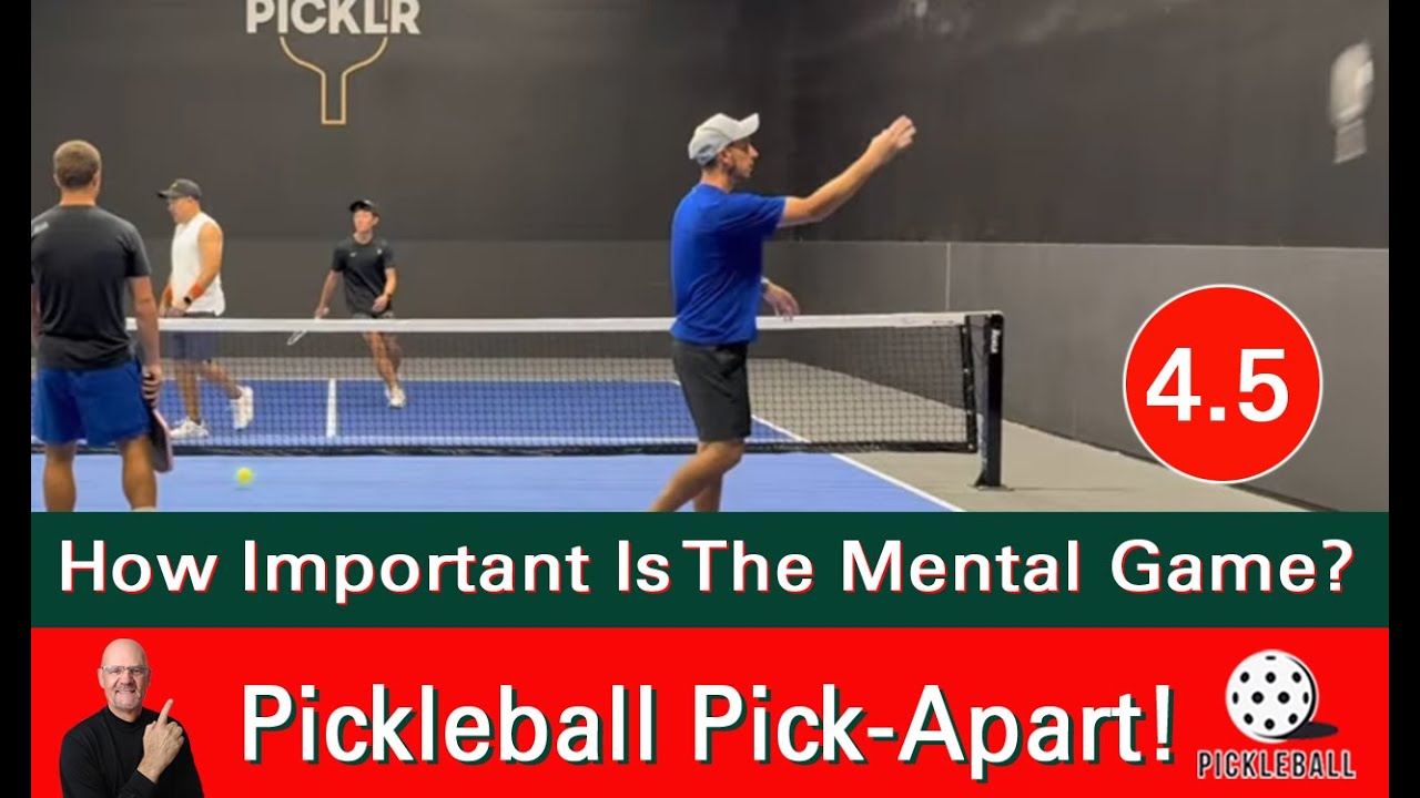 Pickleball Mindset! Losing It, Mentally, Can Lead To Defeat! Try To Keep Your Cool!
