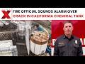 California Chemical Tank Leak: Why Fire Officials Raised Concerns Over Potential Crack? | NewsX