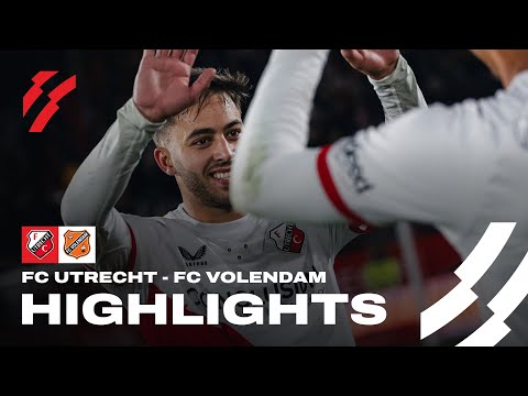 FC Utrecht - FC Volendam | HIGHLIGHTS