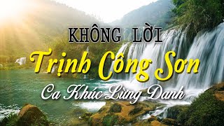 Nhạc Không Lời TRỊNH CÔNG SƠN Những Ca Khúc Lừng Danh, Hòa Tấu Guitar Saxophone Êm Và Sâu