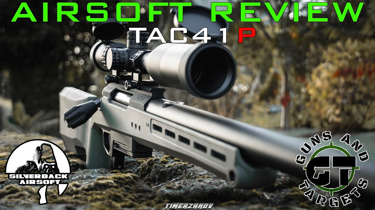 Airsoft Review #100 TAC41P Silverback (GUNS AND TARGETS)
