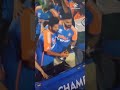 Rohit Sharma and Virat Kohli lifting the trophy high | #T20WorldCupOnStar  - 00:09 min - News - Video