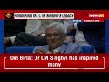 Avishkar Singhvi Delivers Vote of Thanks at 11th Dr. L. M. Singhvi Memorial Lecture  - 06:47 min - News - Video