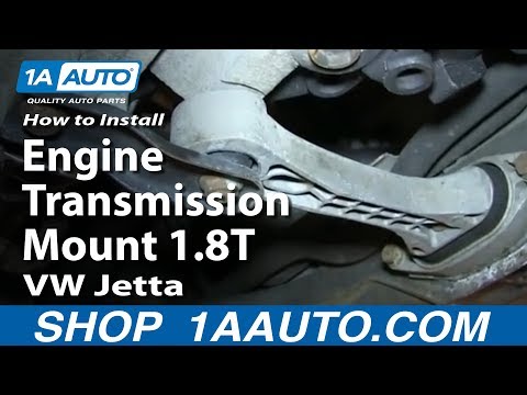 VW BORA A4 (MKIV) - 1.8 T - Rear Engine Transmission Mount Replacement