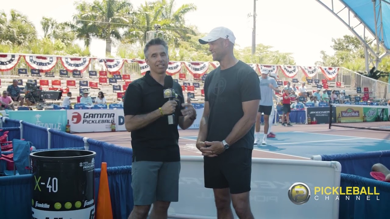 Danny Wuerffel at the 2024 Minto US Open Pickleball Championships