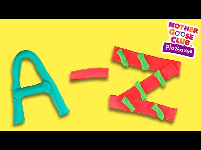 The Playdough ABCs | Mother Goose Club Playhouse Kids Video