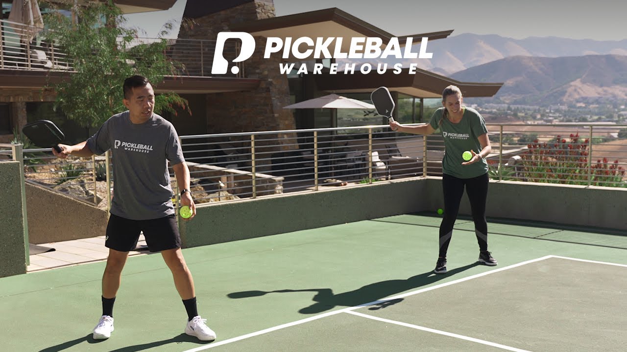 Dingles for Pickleball: a fun way to practice skills, from a crosscourt singles point to doubles!