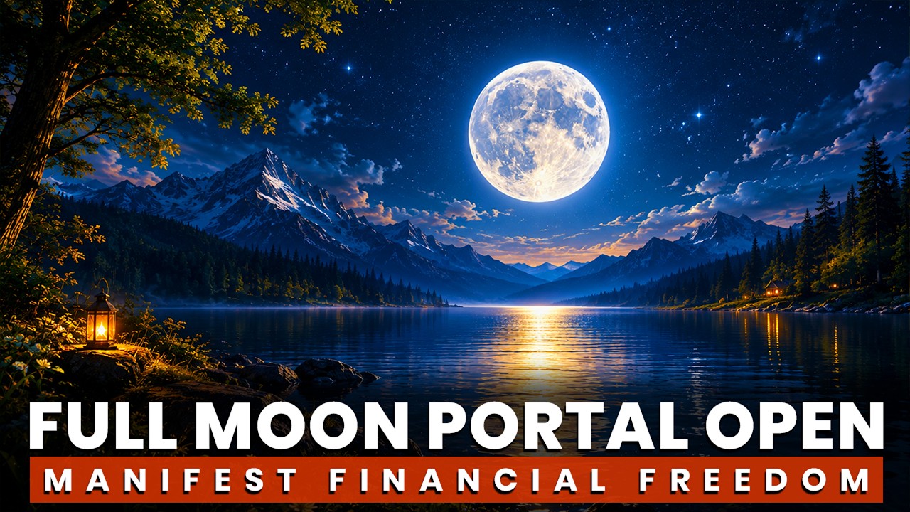 Full Moon Portal is Open: Manifest Financial Success & Freedom with the Hunter's Moon Energy