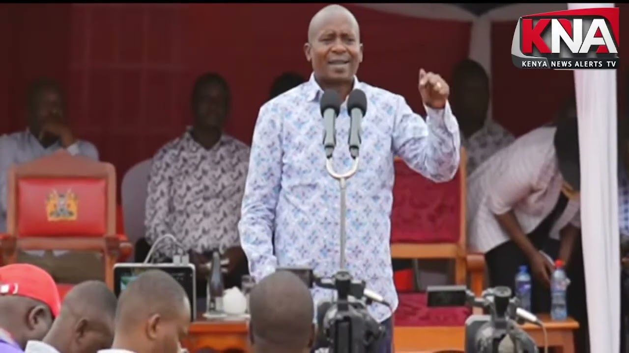"RAIS AMEAMURISHA TURUDISHE KAZI MTAANI!" DP KINDIKI SAYS