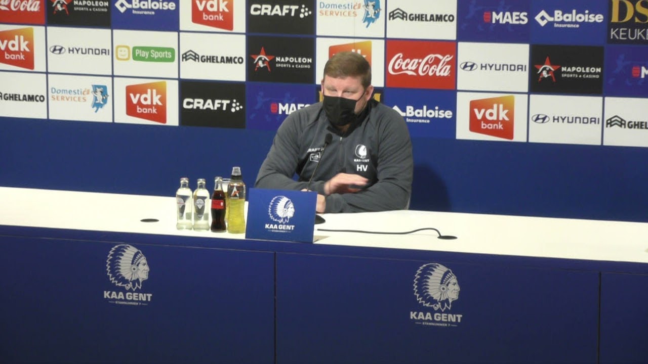 Persconferentie na KAA Gent - KRC Genk