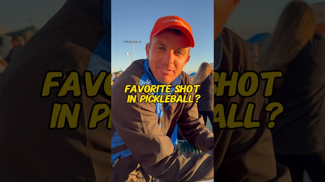 What are the pros favorite shots in pickleball?