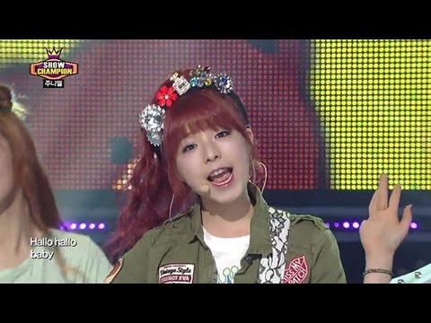 Juniel - Pretty Boy, 주니엘 - 귀여운 남자, Show Champion 20130508