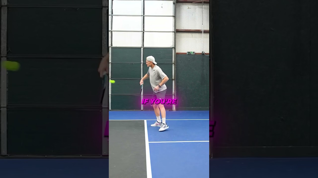 Block Volley VS Reset #pickleball #pickleballislife #pickleballaddict #pickleballrocks