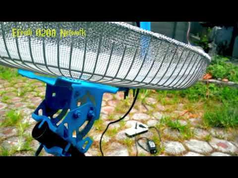 Tutorial Cara Bikin Antena TV Satelit Dari Tutup Kipas 