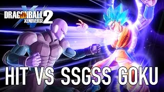 Dragon Ball Xenoverse 2 - Trailer Hit vs SSGSS Goku